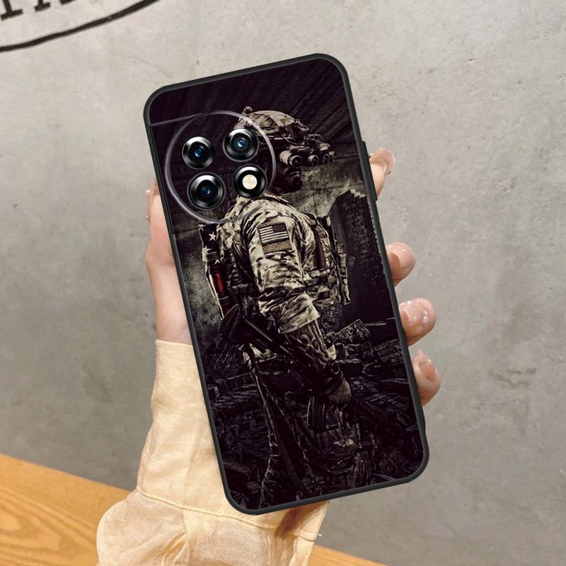 Military Army Special Forces Case For OnePlus 8 9 10 Pro 15 15R 13 R 12 11 13T 10T 8T Nord CE 5 2 3 4 Lite N20 N30 Cover
