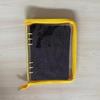 Practical Pin Collection Book 8 Pages Travel Friendly Brooch Organizer with Clear Cover Brooch Storage Book Felt Texture