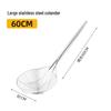 Wuhe Großer Edelstahl-Schaumlöffel mit langem Griff