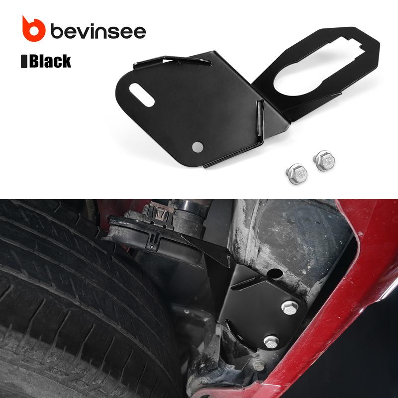 BEVEE Steel Trailer Wiring Connector Relocation Bracket for Toyota 4Runner 2014-2024, Car Exteior Accessories