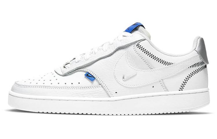 

Nike Court Vision Low Se White Metallic Silver Women s DD1648-100 35.5