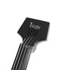 IRIN 4/4 Violin Electric Silent Smart Violin Carbon Fiber Electric Violin Pro String Instrument with Shoulder Rests Headphones