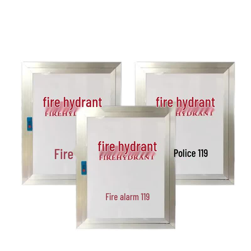 Fire Hydrant Box Plastic Acrylic Door Panel