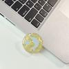 Rhinestone Dolphin Heart Mirror Magnetic Phone Holder - Stylish Desktop Accessory for Women