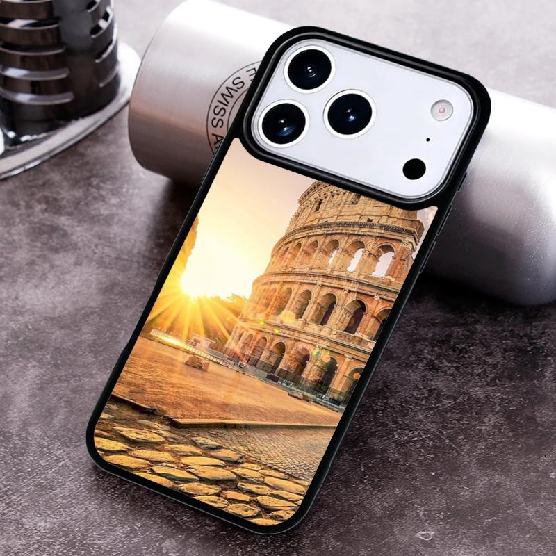 Colosseum Rome Italy Phone Case For iPhone 17 16 15 14 13 12 11 Pro Max Plus 17Air Soft Silicone Cover