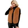 Fashionable Women's V-neck Vest Sleeveless Jacket