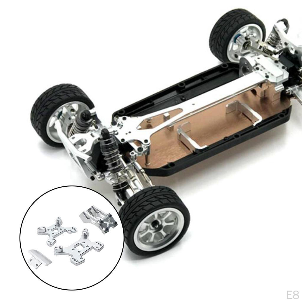 Metal RC Car Parts 1/14 1/12 Modification Accessories Hobby DIY Upgrade Set for