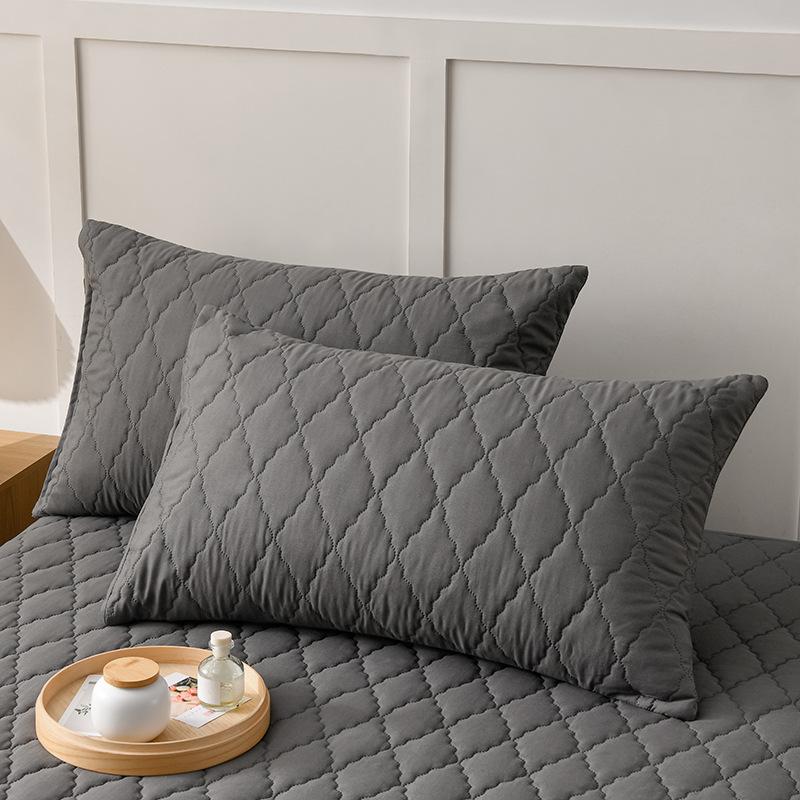 Waterproof Pillowcase Anti Stain Machine Washable Pillow Cover Bedroom Decoration Suitable For With Children And Pets
