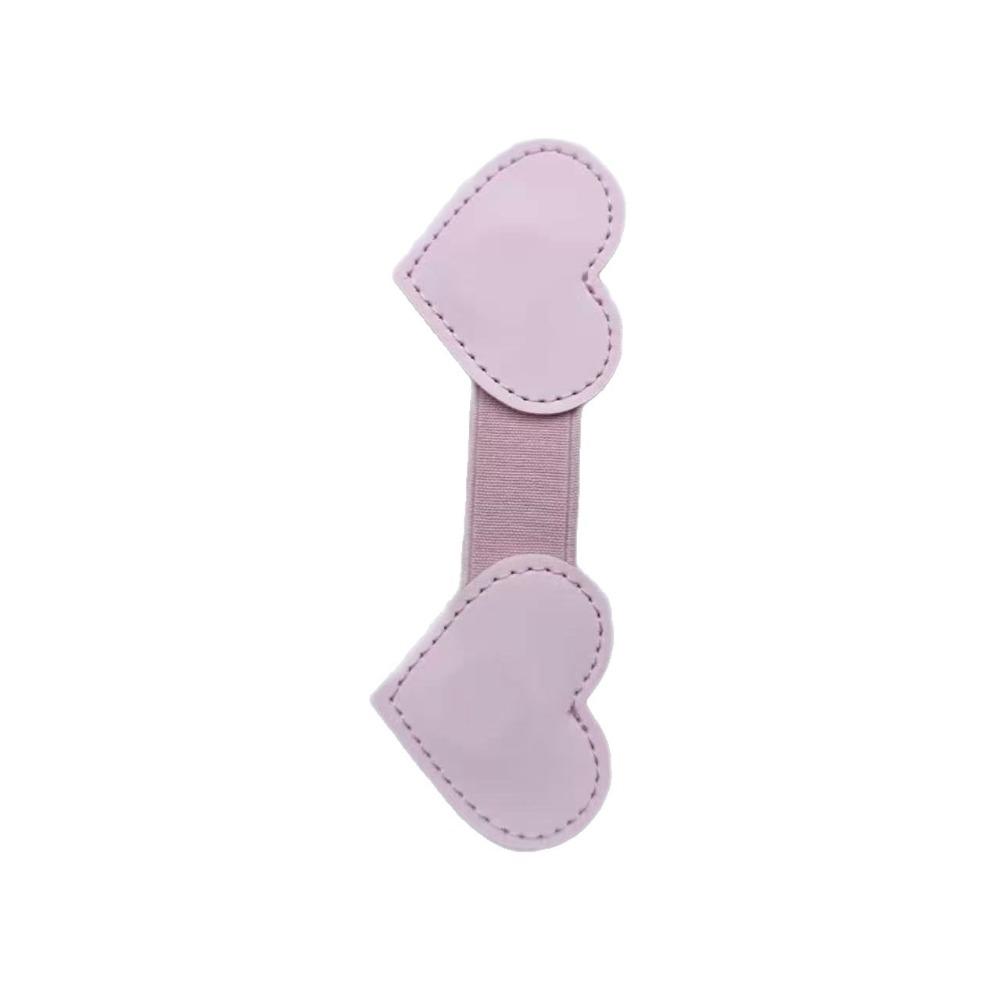 Portable Heart-Shaped Book Marks Cute Design Pagination Mark Stylish Book Page Clip  Journals Use