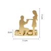 A20F-4Pcs Wedding Decoration Candle Holder Romantic Gift Centerpiece Table Decorations Heart Wedding Tealight-Candle Holders