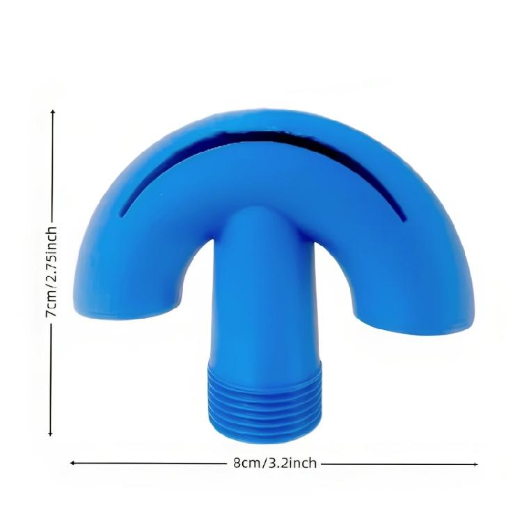 Swim Pool Water Feature Aerator Nozzle 3/4Inch Threaded ABS Head for Home and Commercial Pool Return Outlet Sprays Use