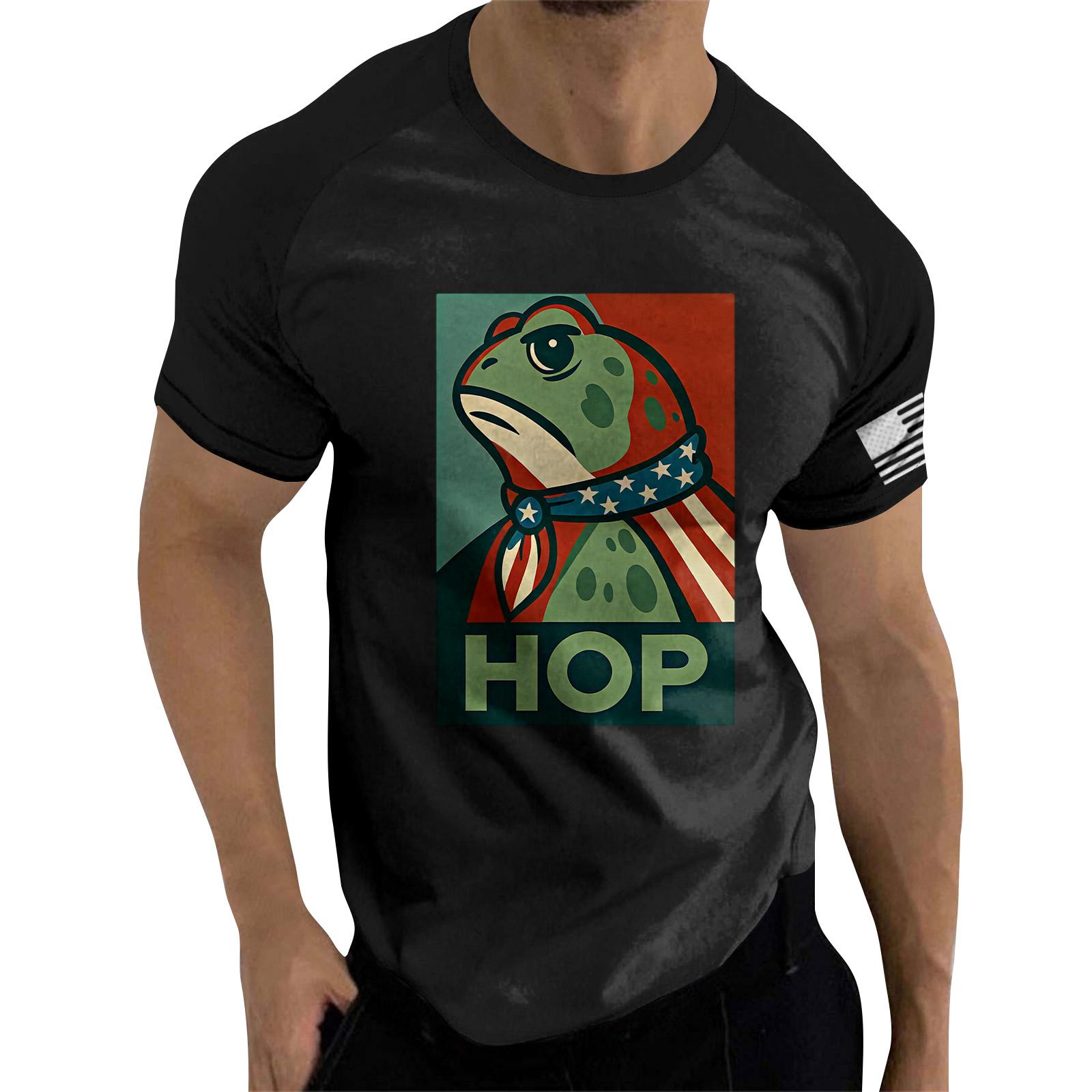 

Men s Short-sleeve Top With U.S. Political Raglan Sleeves XXL