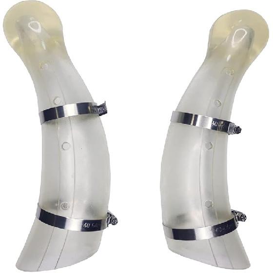 Small Size Silicone Goats Calf Cattle Bull Cow Horn Cover Anti-Fight Protective Cover Cow Horn Protector Round Cornered With