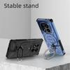 Husă Telefon Armură cu Suport Magnetic Rotativ 360° Pentru Xiaomi Redmi Note 15 14 Pro Pro+ Husă Rezistentă la Șocuri de Calitate Militară