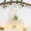 Creative Spring Rabbit Angel Hanging Ornament Perfect for Easter Festival Decoration Spring Accessories