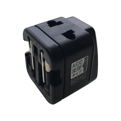 Kashimura Yurtdışı Dönüştürücü Fiş 2 Çıkışlı Güç Kaynağı Dünya Uyumlu Güç Fişi (Kaşimura) A/C/O/SE/BF NTI-91