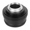 35mm Camera Lens F1.6 Large Aperture C Mount Fixed Focus Manual Focus Lens for Mirrorless Camera Bla