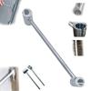 Spanner Key 14-18MM/23-25MM Door Hinge Repair Spanner Door Hinge Adjustment Tool for Round Bolt Adjustable Wrench Tools