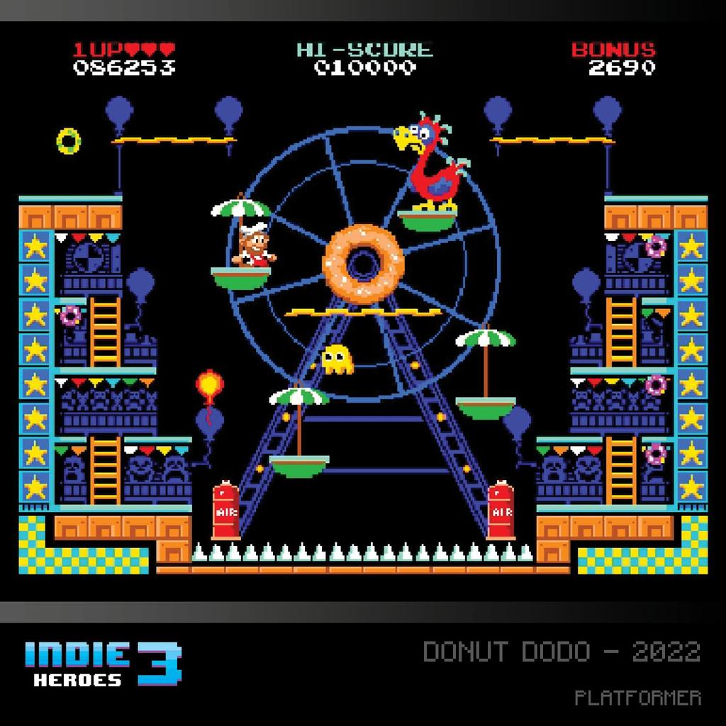 Indie Heroes Collection 3 for Evercade - UK/EU Version / Retro Compilation Video Game