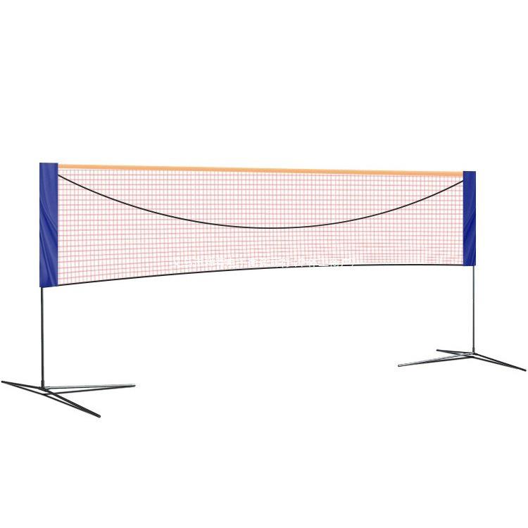 Portable Foldable Badminton Net Stand for Indoor/Outdoor Use