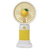 Portable Mini Handheld USB Fan with Powerful Wind and Desktop Stand