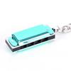 Shaped Woodwind Instruments Harmonica Keychain Keys Holder Harmonic Keyring Hanging Pedants