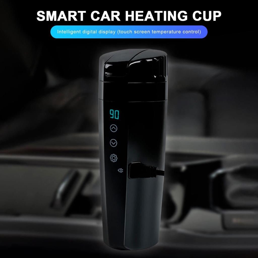 Car Heating Mug Smart Temperature Travel Coffee Cup