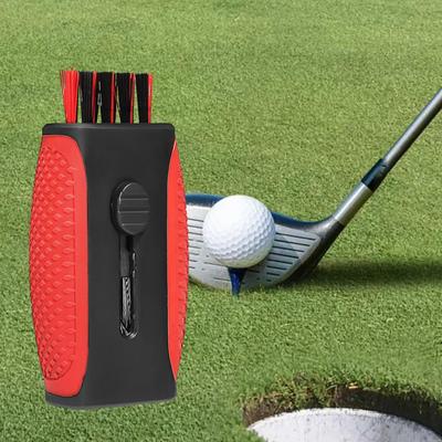 Golfschläger Bürstenwerkzeug, Reiniger Golfen Reinigungszubehör, Taschenrille