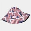 Patriotic Star Fisherman Hat Sun Protection Lightweight Adjustable For Outdoor Activities Beach Vacation