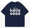 T-shirt Stampata con Nuovo Motivo Estivo Adatta Sia a Uomini Che a Donne Realizzata in Puro Cotone T-shirt alla Moda e Versatile