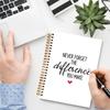 Motivational Spiral Notebook A5 Journal