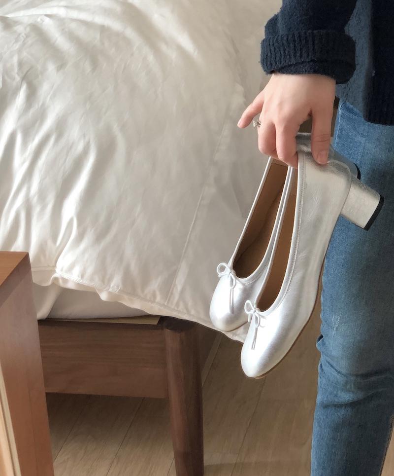 Hyoave Alexa Pumps - Silver