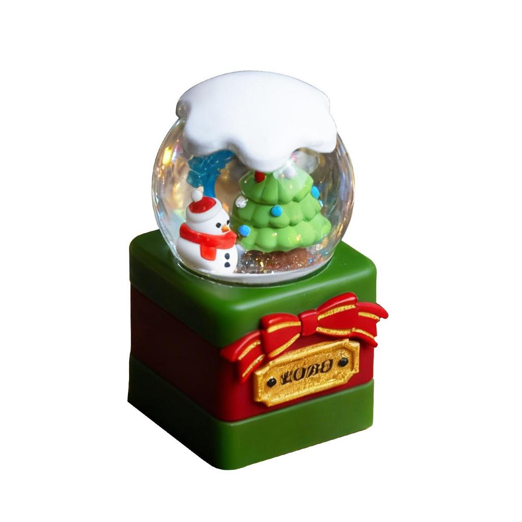 Christmas Crystal Ball Resin Keycap: Cute, Creative, and Original ESC Key Gift