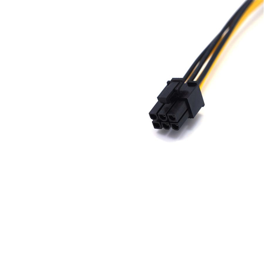 DIY Power Cable PCI-E PCI Express 6P Male to 6Pin Male Graphics Video Card 10pc