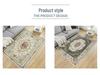 Retro European Non-Slip Floor Mat for Living Room, Bedroom & Doorway