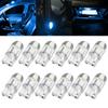 20Pcs Universal T10 COB LED Car Light Bulbs 12V Car Reading Lamp License Plate Signal Lamp Bulbs Car Interior Lights Accessories
