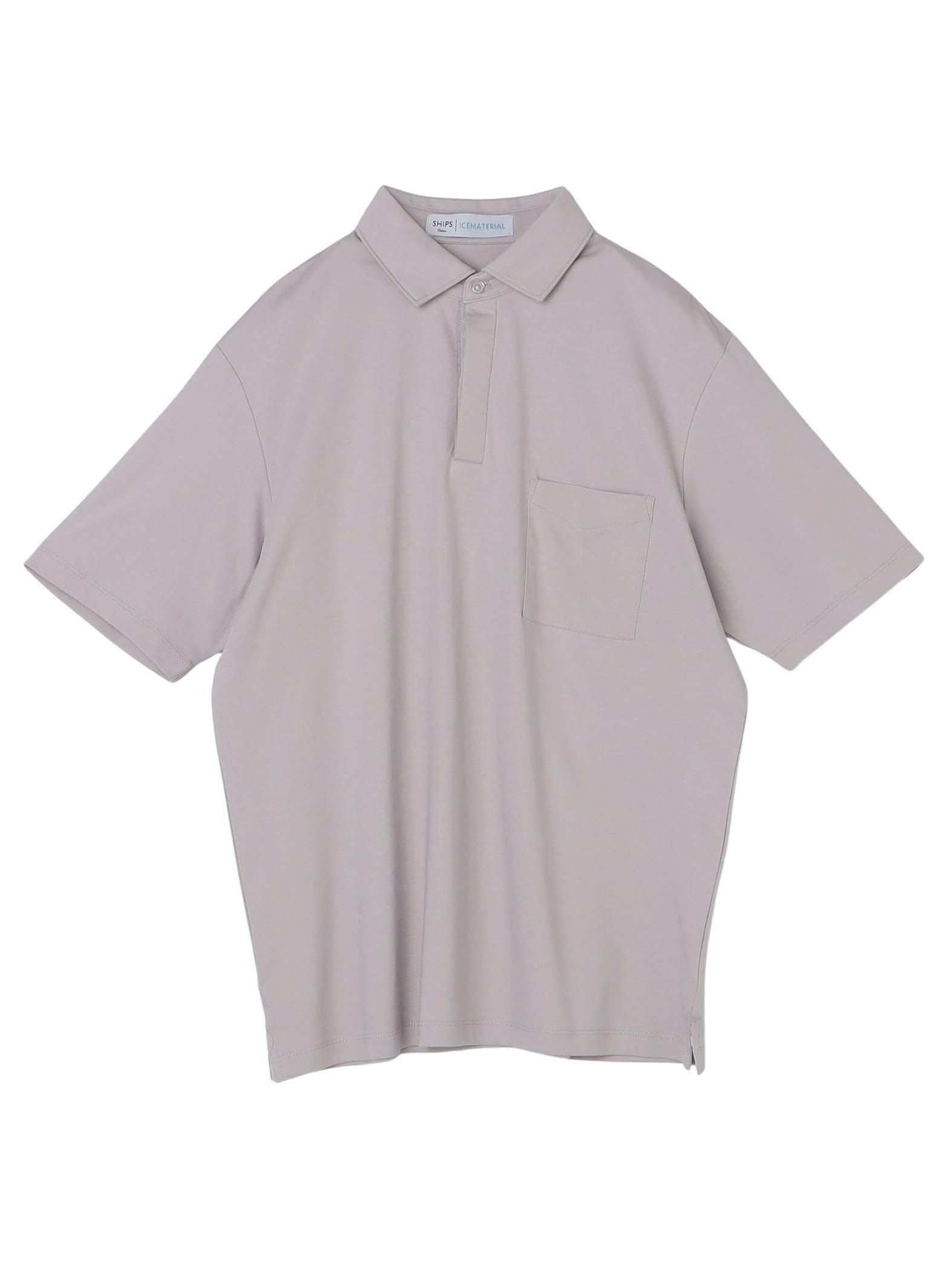 

Ships Colors Silket Smooth Polo Shirt, Cool to the Touch, Antibacterial and Odor Resistant, Light Gray, Medium, 212120038
