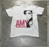 Amy Winehouse twarz biała koszulka z krótkim rękawem S do 5XL XZ1483