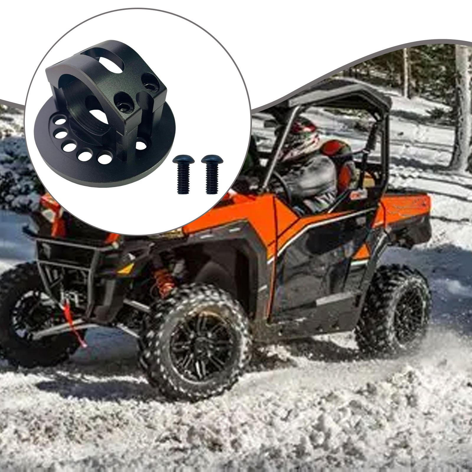 

Pack Mount Bracket Aluminum Alloy with Screws Holder Auto Components Easy to Install Direct Replaces