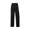 Li Ning Fitness Series Solid Color Mid Waist Comfortable Breathable Versatile Straight Leg Knitted Sports Pants Women pants Black AKLV304-1