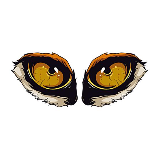 წყალგაუმტარი მანქანის დეკალის აცვიათ-რეზისტენტული ეკო-არწივის თვალის ნიმუში ვინილის სტიკერი