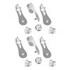 Bottom Rail End Plugs For Blinds Compatibility with Multiple Brands And Easy To Install Window Blind Bottom Rail Cover