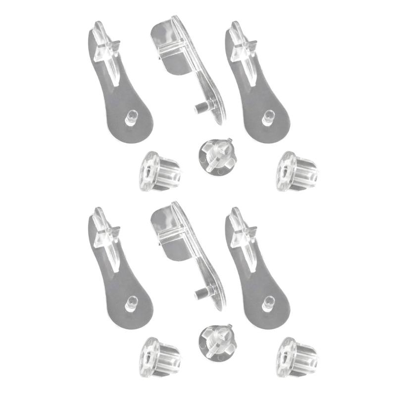 Bottom Rail End Plugs For Blinds Compatibility with Multiple Brands And Easy To Install Window Blind Bottom Rail Cover