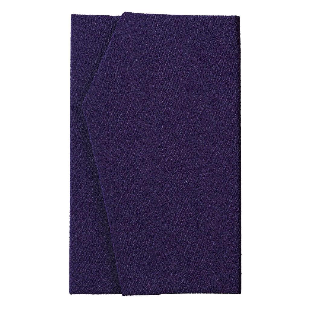 Comolife Chirimen Fukusa (Crepe Fabric) - Purple, Gold Envelope Fukusa, Suitable for Celebrations, Condolences, and Funerals. Includes Etiquette