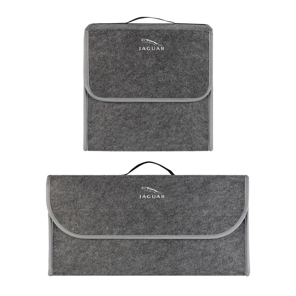 1 Pezzo Borsa Organizer Morbida in Feltro per Auto Pieghevole per Bagagliaio per Jaguar XF XJ XE S-Type F-Type X-Type F-Pace I-Pace E-Pace XFR XKR