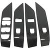 Car Window Glass Lift Button Cover Car Door Armrest Trim Cover Window Button Frame Glass Switch Door Armrest Lift Modification Fit for Jaguar E-PACE