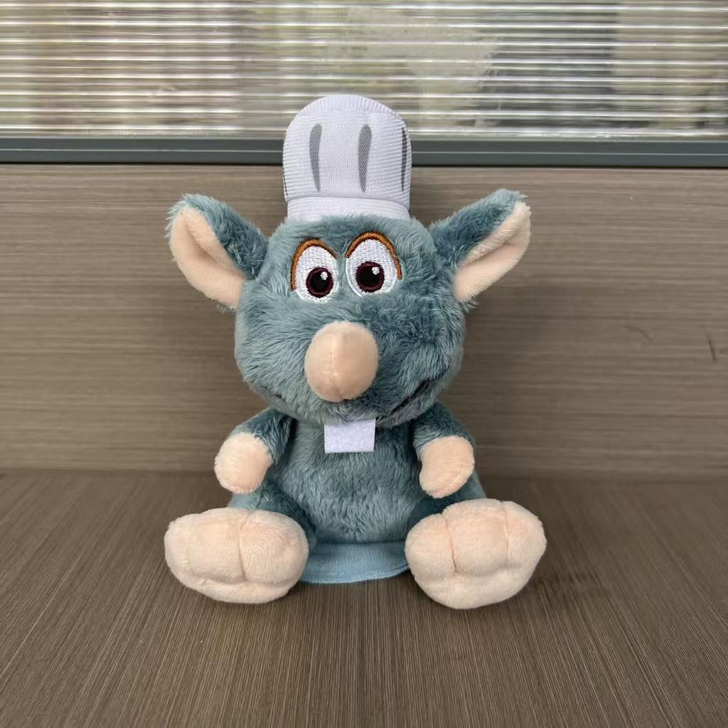 15cm Cute Ratatouille Plush Pendants Doll Little Mouse Keychain Ornament Small Gift
