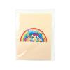 Elegant 3D Popup Birthday Greeting Card with Rainbow Theme Colorful Design Perfect Gift for Women Men and Children