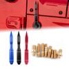 Factory  Car Modification Personality Bullet Antenna Aluminum Alloy External Accessories for Jeep Wrangler JK JL Models