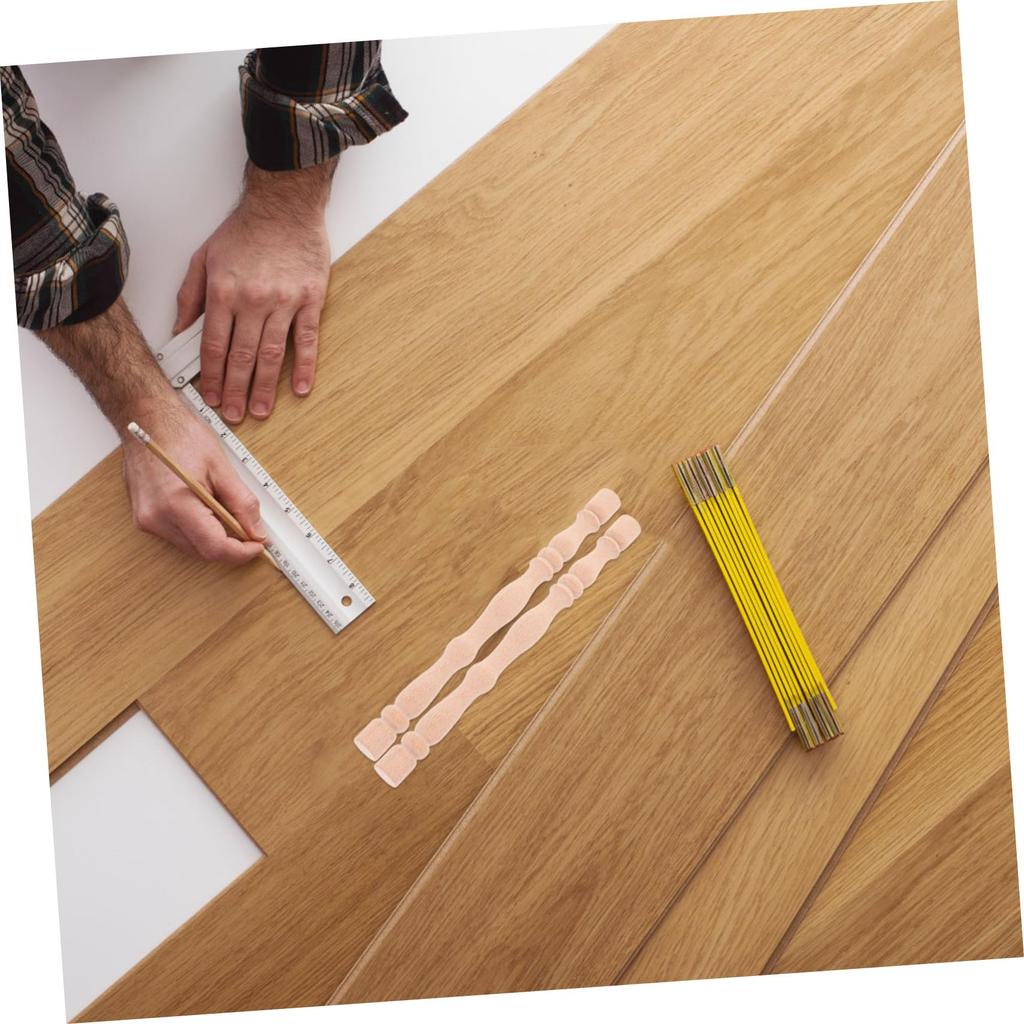 POPETPOP 2 stuks Houten Zuil Huis Hoek Decoratie Houten Baluster Spindel Meubelpoten Poppenhuis Gordijn Bewerkte Houten Baluster Romeinse Rij